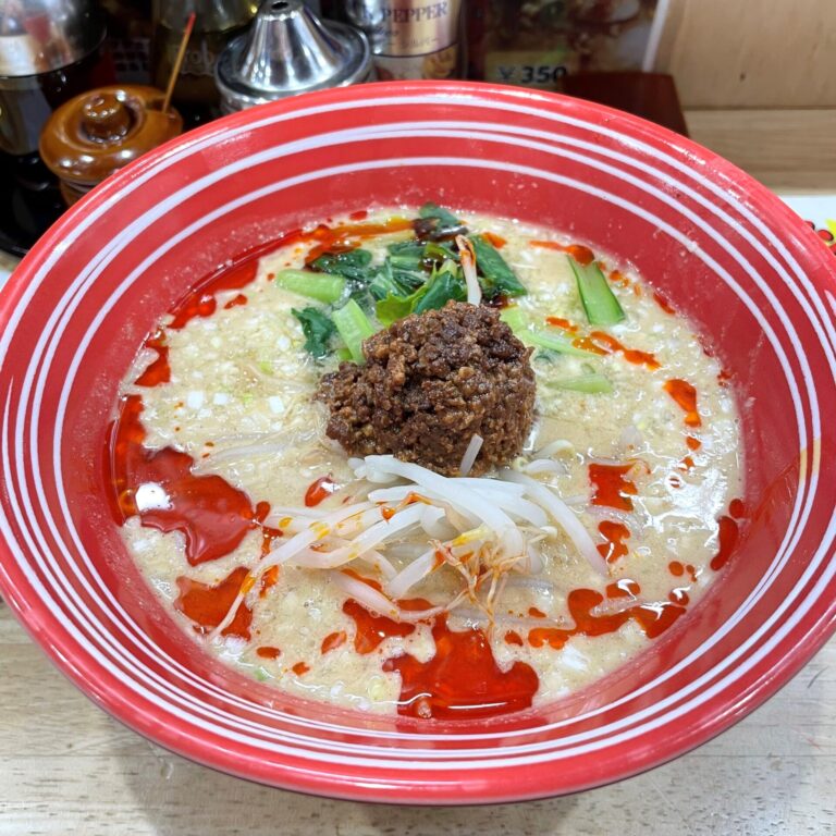 足立区で美味しい担々麺なら♪担々麺 琉帆(西新井)お子様メニューもあり